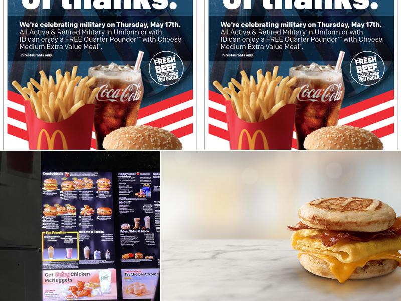McDonald's Menu