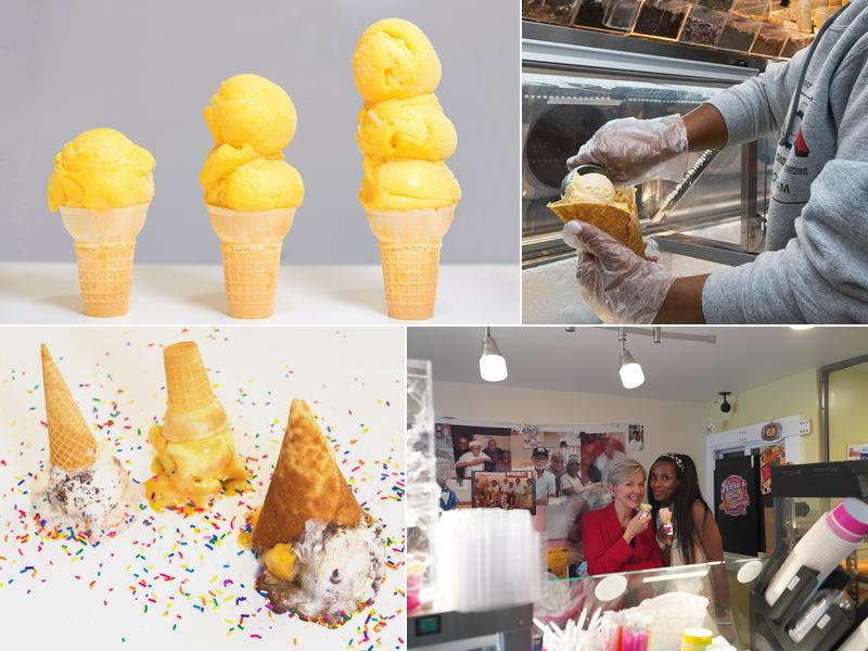 Here's The Scoop Menu