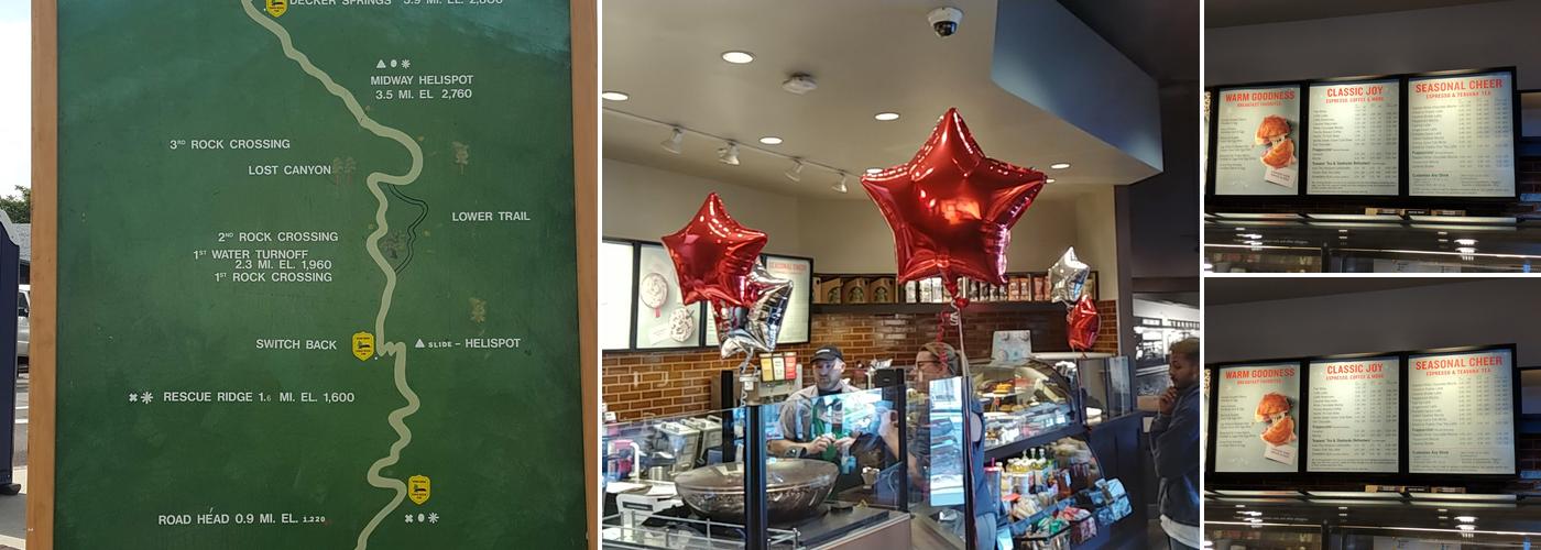 Starbucks Menu