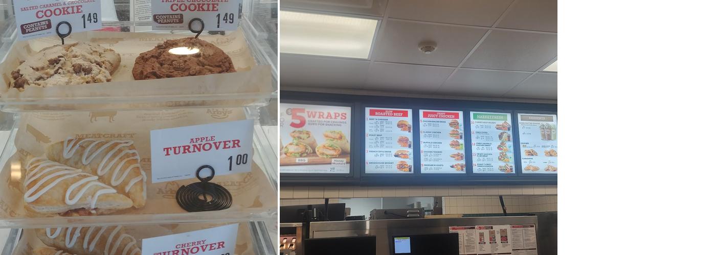 Arby's Menu