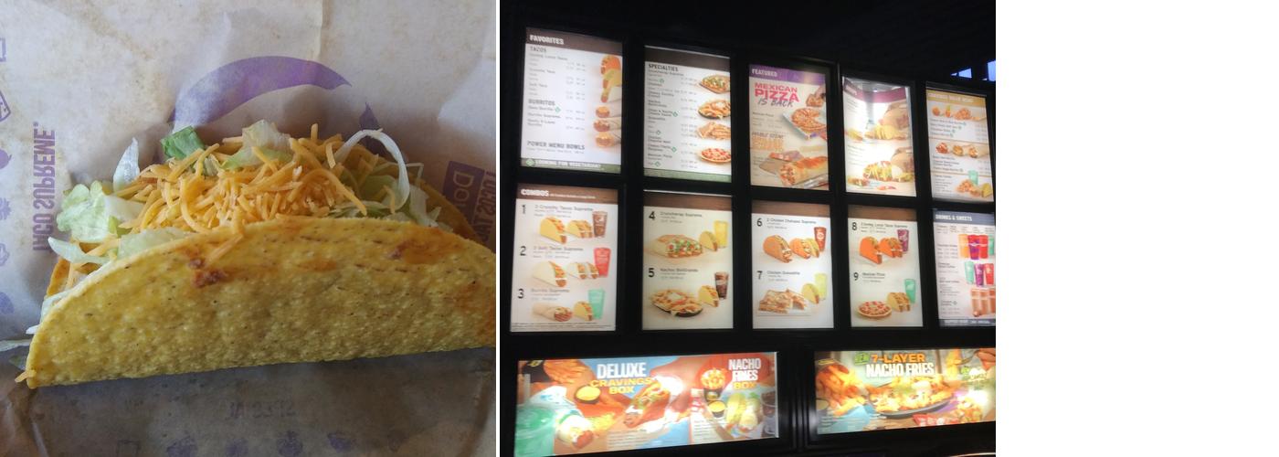 Taco Bell Menu