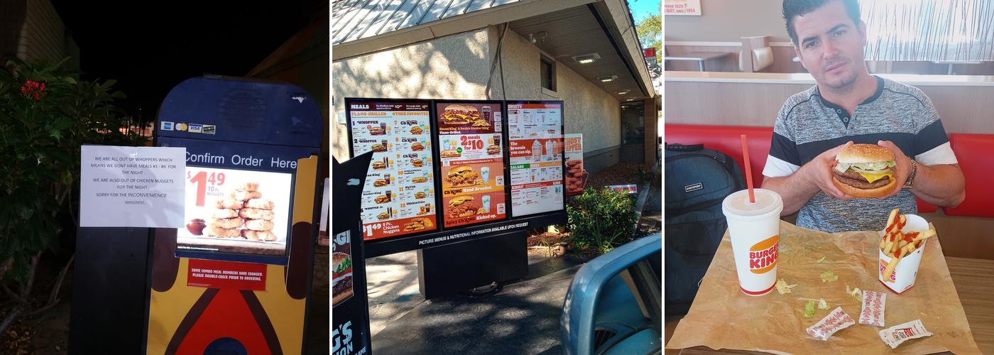 Burger King Menu