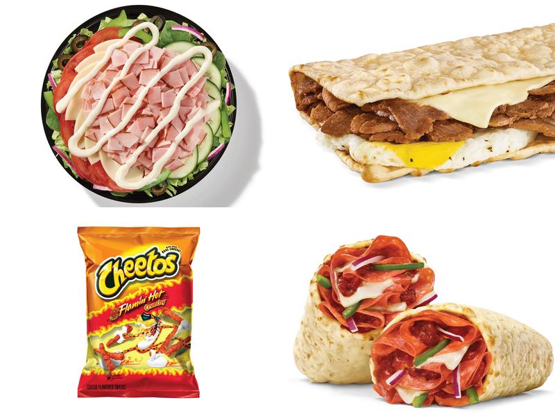 Subway Menu