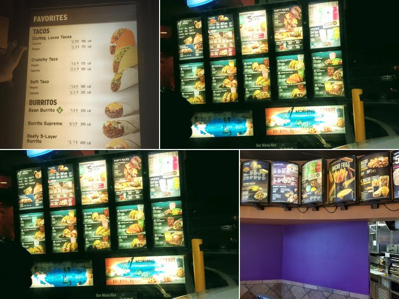 Taco Bell Menu