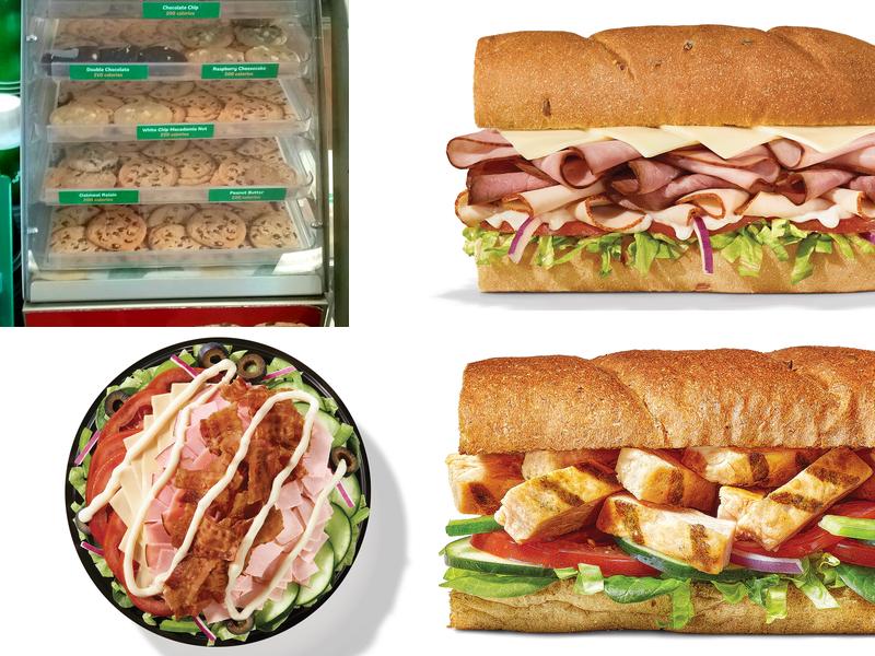 Subway Menu