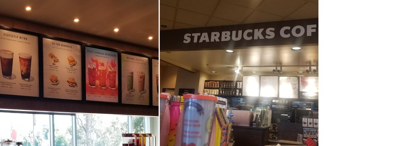 Starbucks Menu