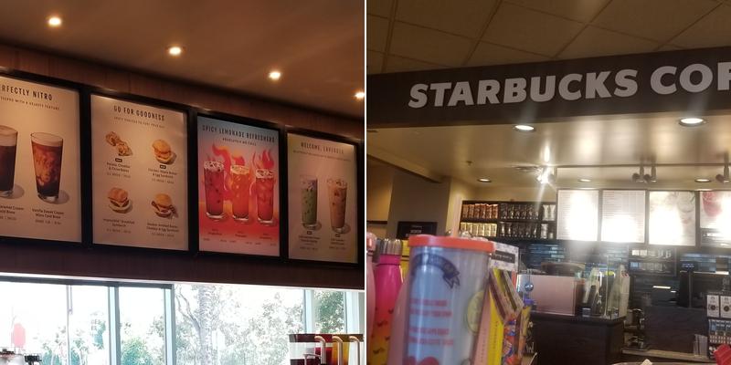 Starbucks Menu