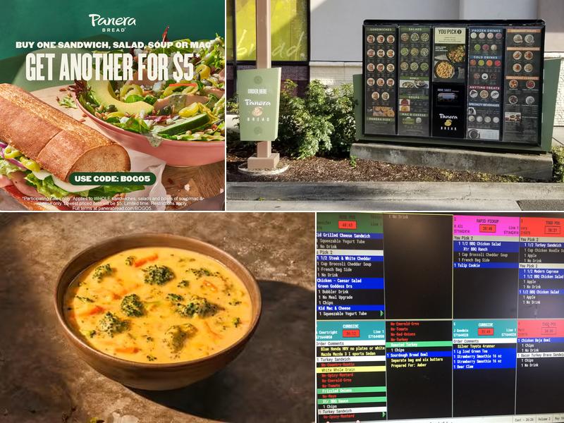 Panera Bread Menu