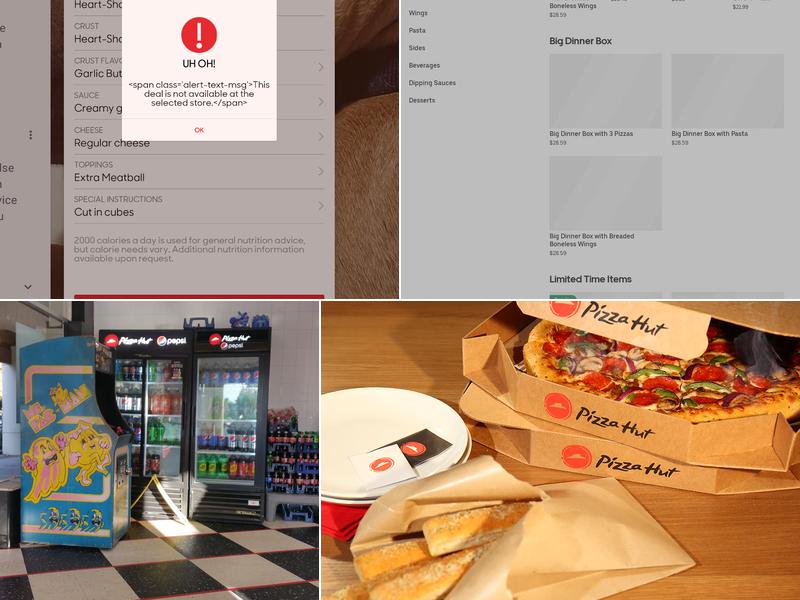 Pizza Hut Menu