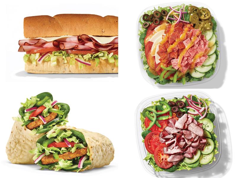Subway Menu