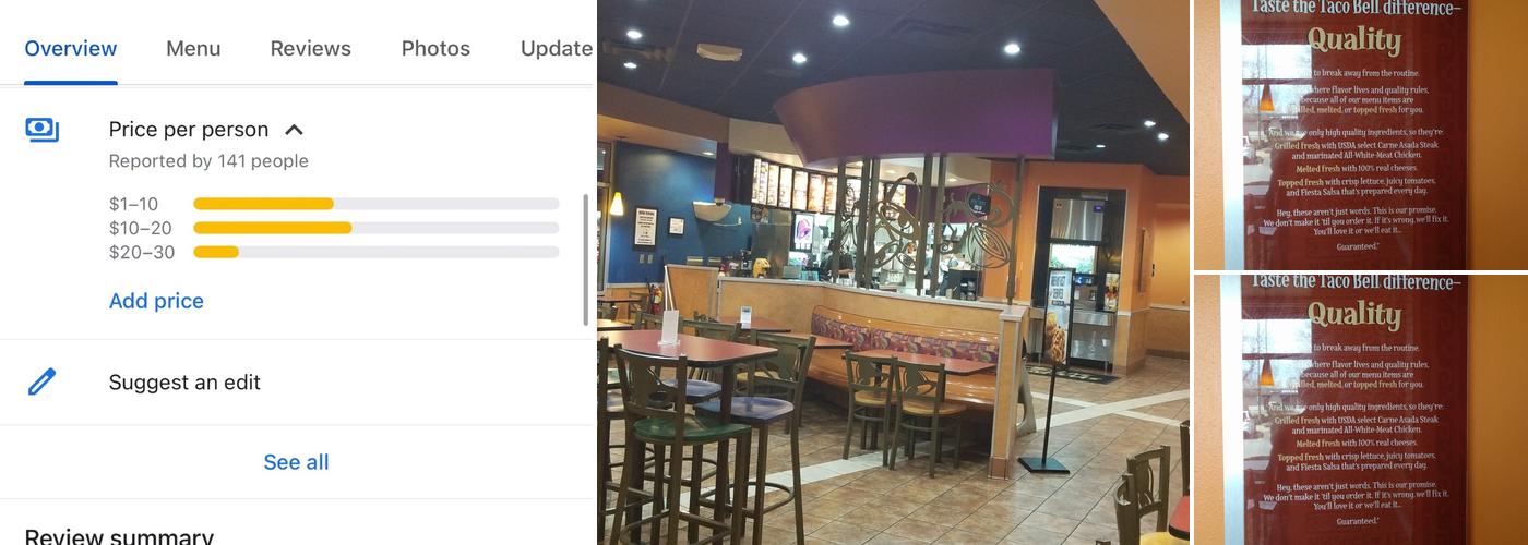 Taco Bell Menu
