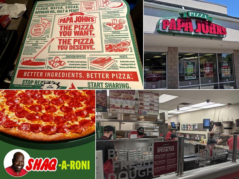 Papa Johns Pizza Menu