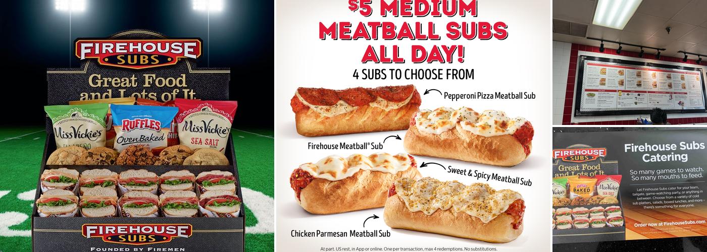 Firehouse Subs Fruitville Menu