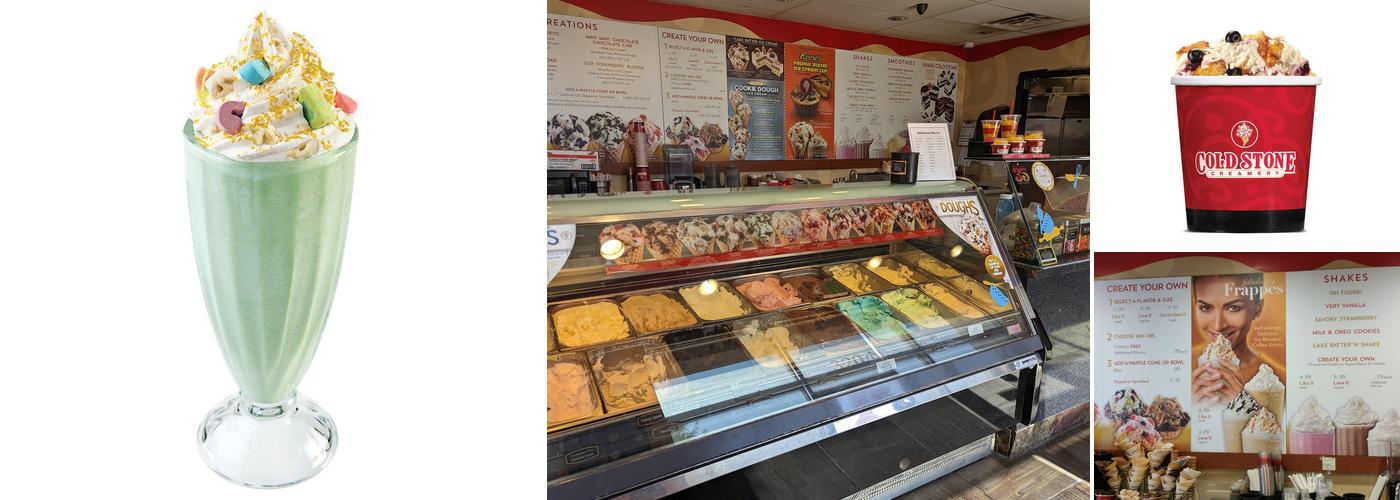 Cold Stone Creamery Menu