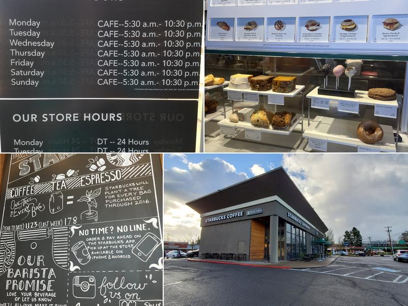 Starbucks Menu