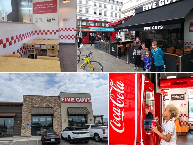 Five Guys 529 E 1000 N, Spanish Fork