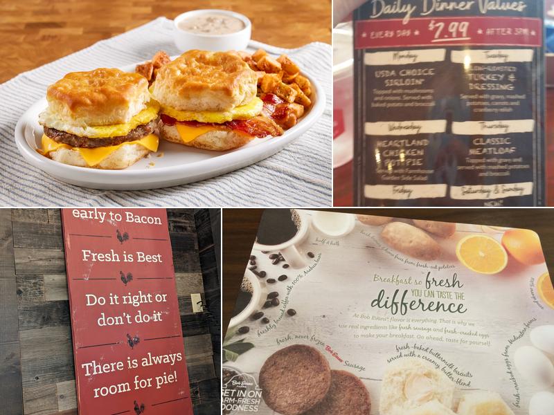 Bob Evans Menu