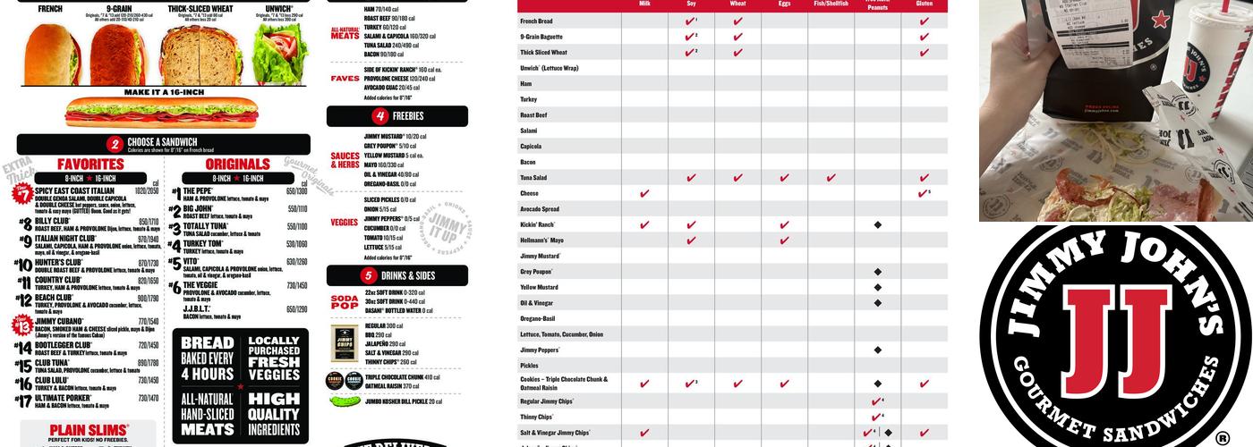 Jimmy John's Menu