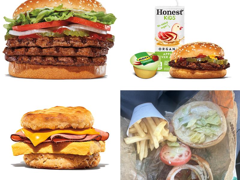 Burger King Menu