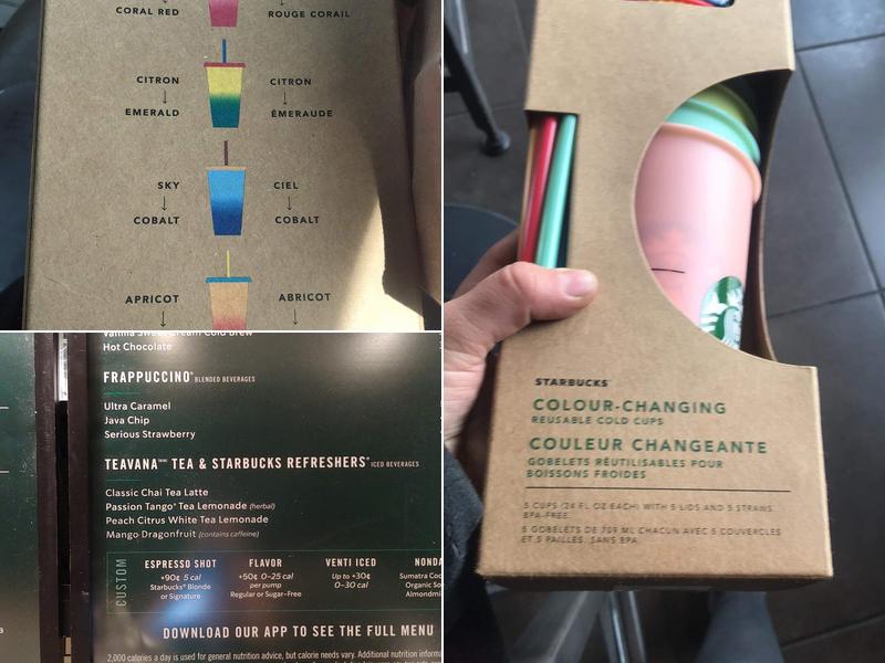Starbucks Menu