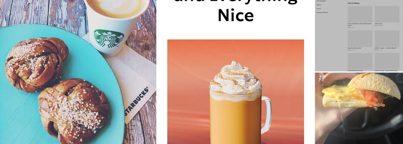 Starbucks Coffee Company Menu