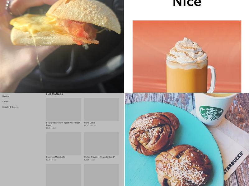 Starbucks Coffee Company Menu