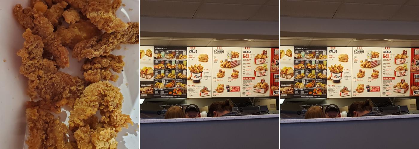 KFC Menu