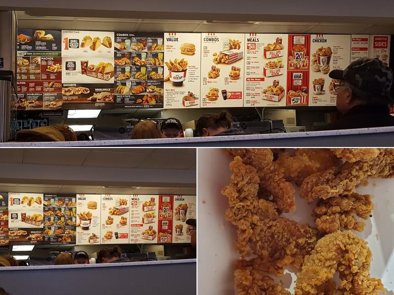 KFC Menu