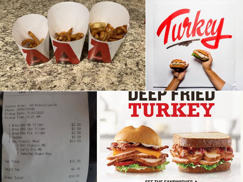 Arby's Menu