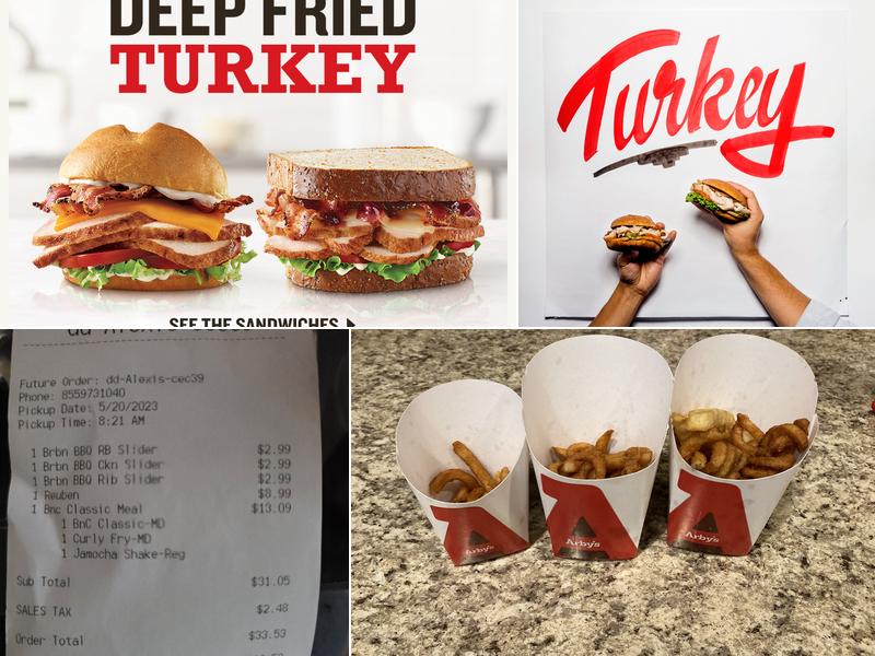Arby's Menu