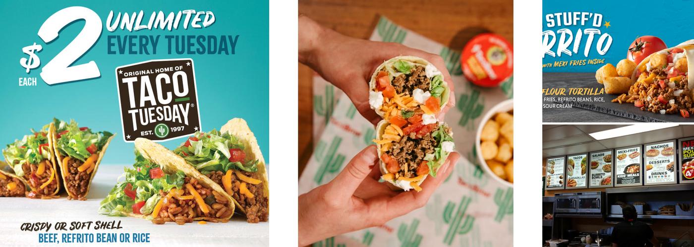 TacoTime Garden City Menu