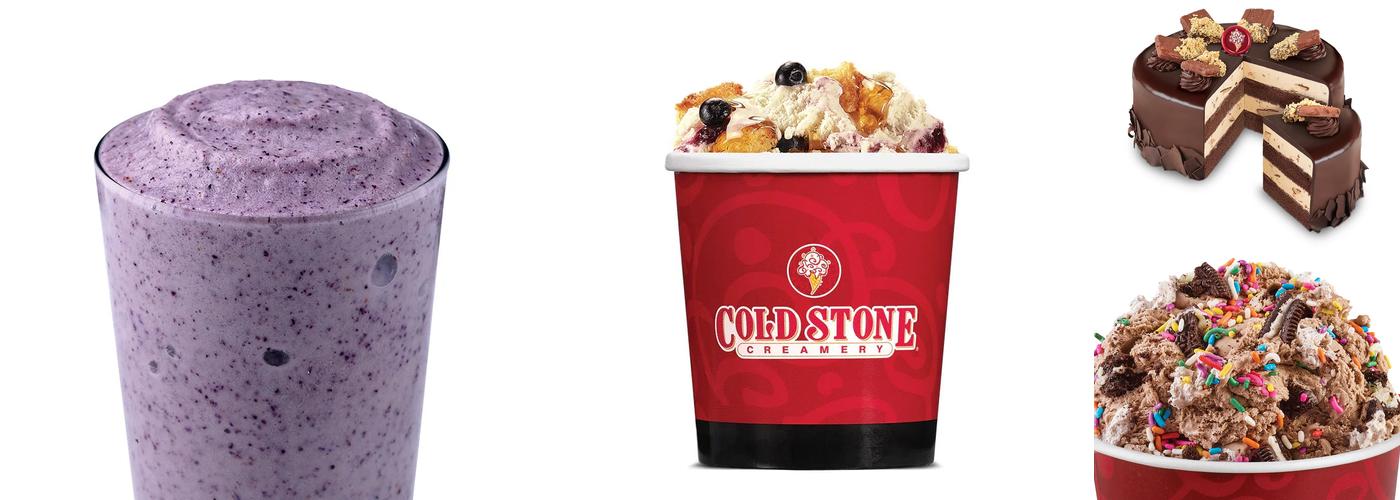 Cold Stone Creamery Menu