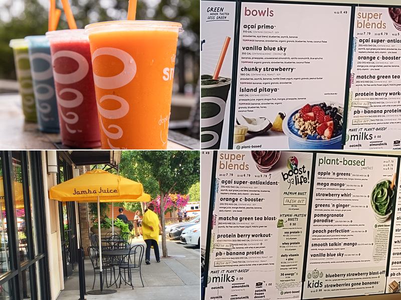 Jamba Menu