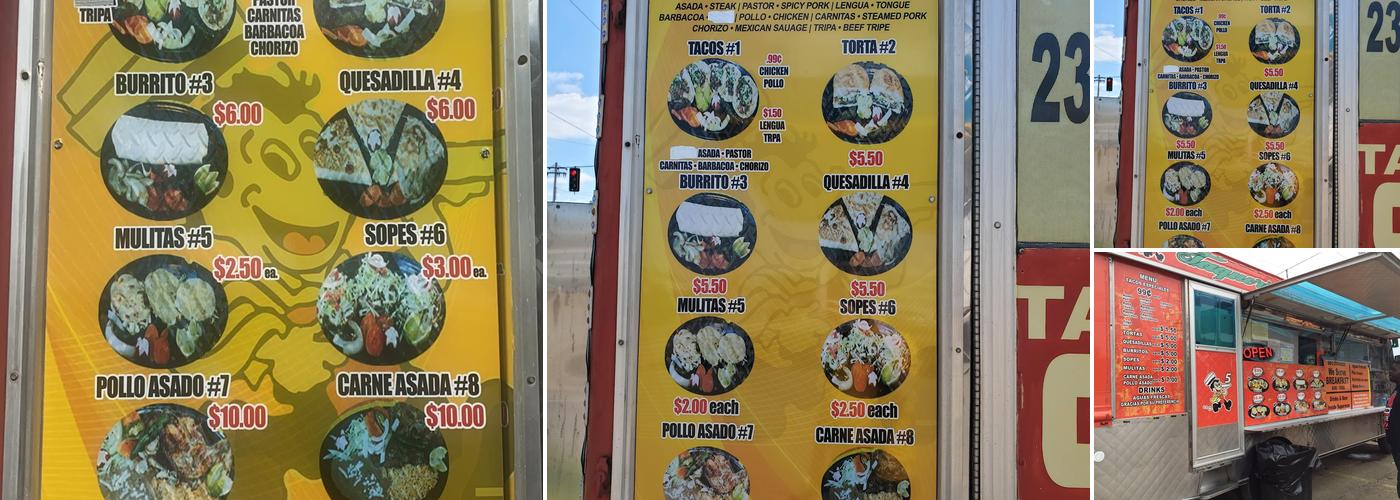 Taqueria Palenke Express Menu