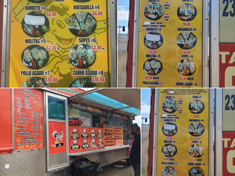 Taqueria Palenke Express Menu