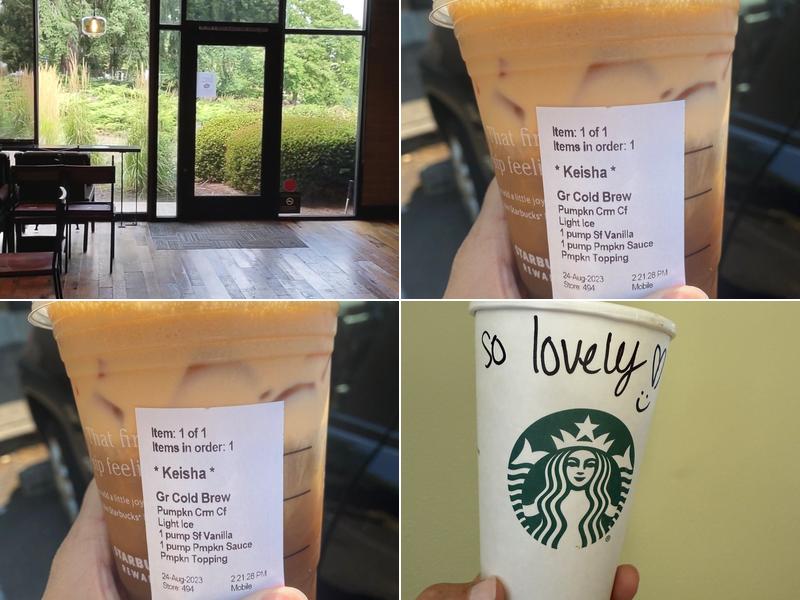 Starbucks Menu