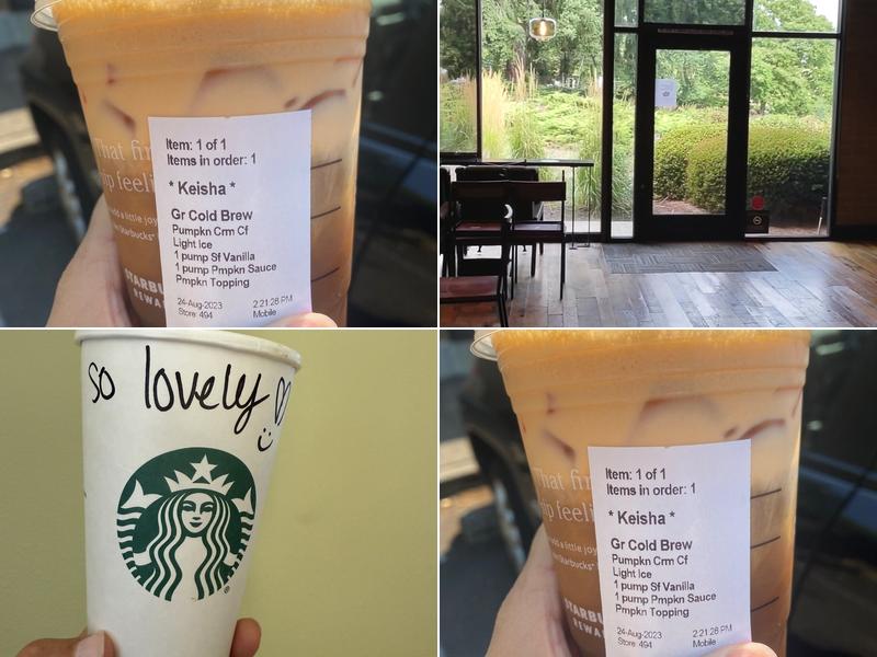 Starbucks Menu