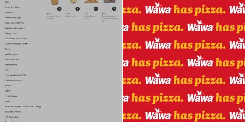 Wawa Menu