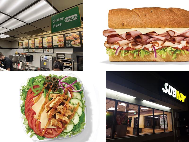 Subway Menu