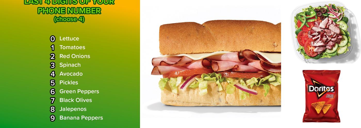 Subway Menu