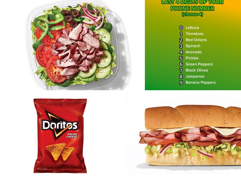 Subway Menu