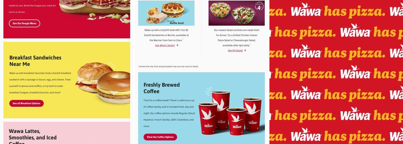 Wawa Menu