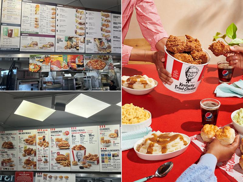 KFC Menu