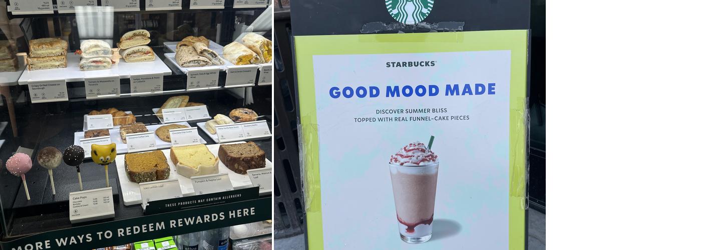 Starbucks Menu
