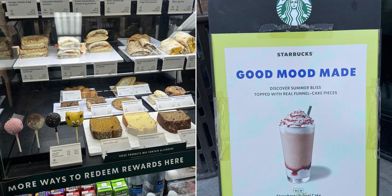 Starbucks Menu