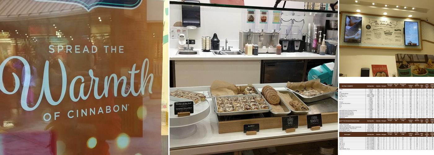 Cinnabon Menu