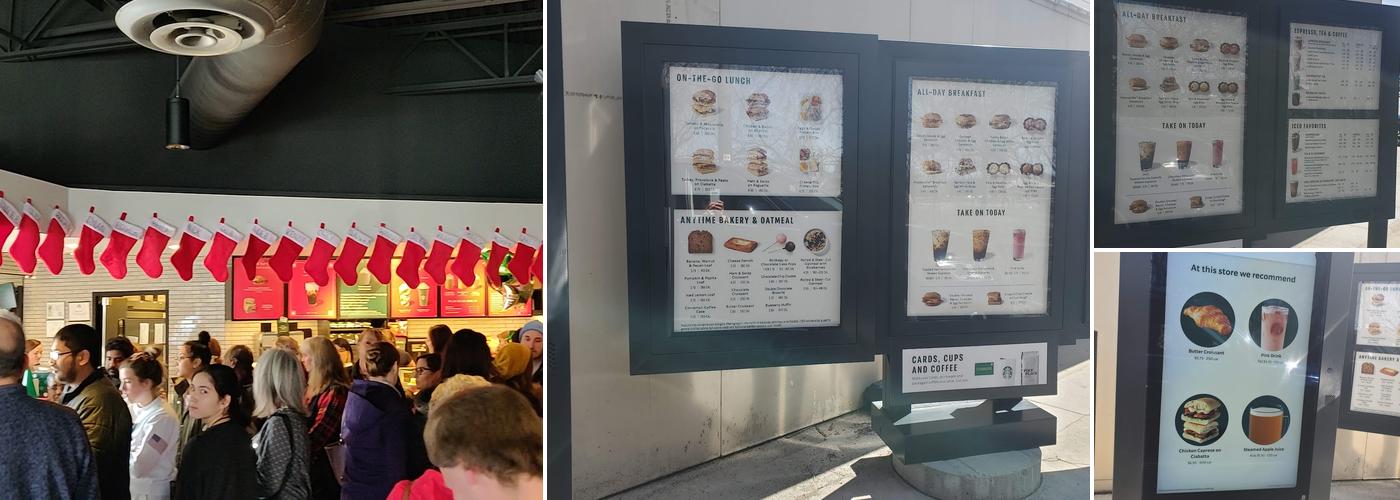 Starbucks Coffee Company Menu