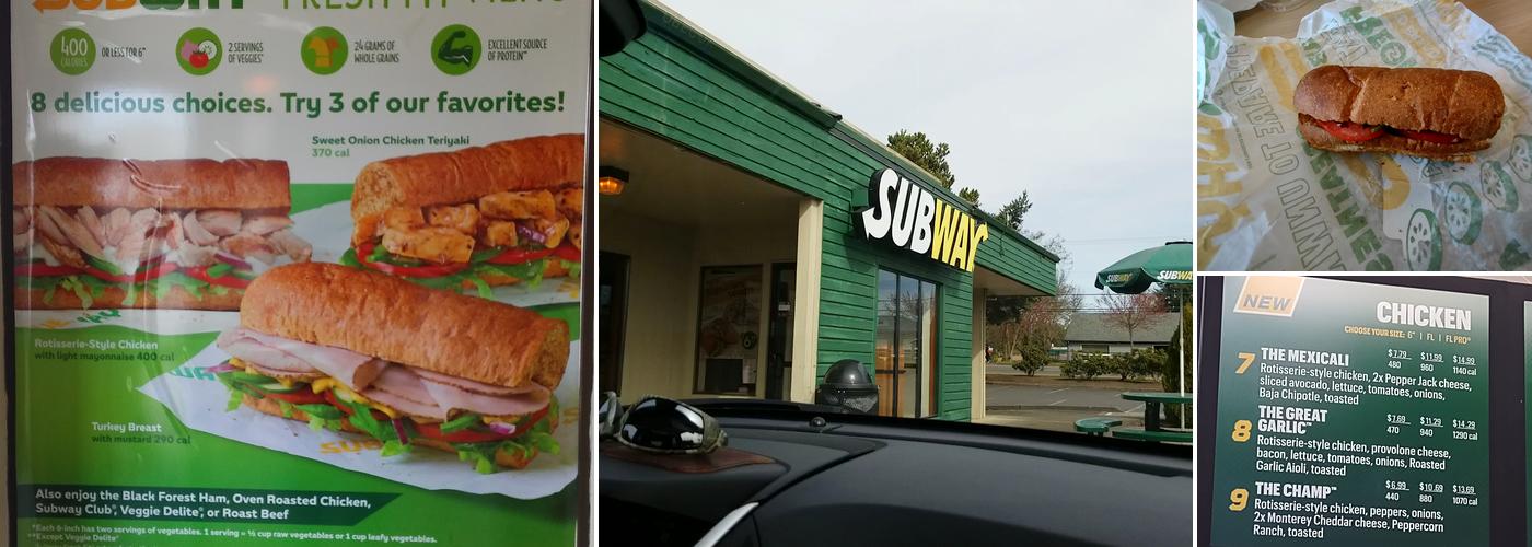 subway Menu