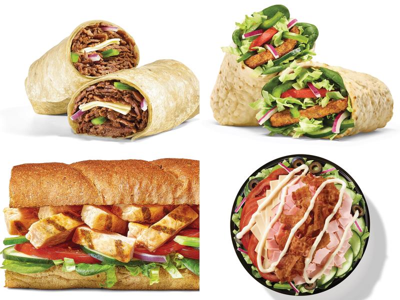 Subway Menu
