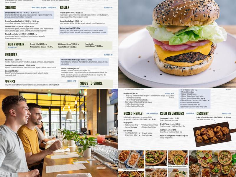 True Food Kitchen Menu